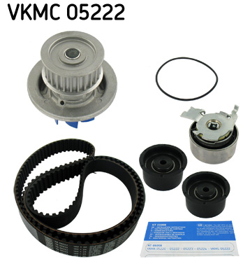 SKF VKMC05222 Vezérlés készlet, fogasszíj szett (szíj+görgők+víz